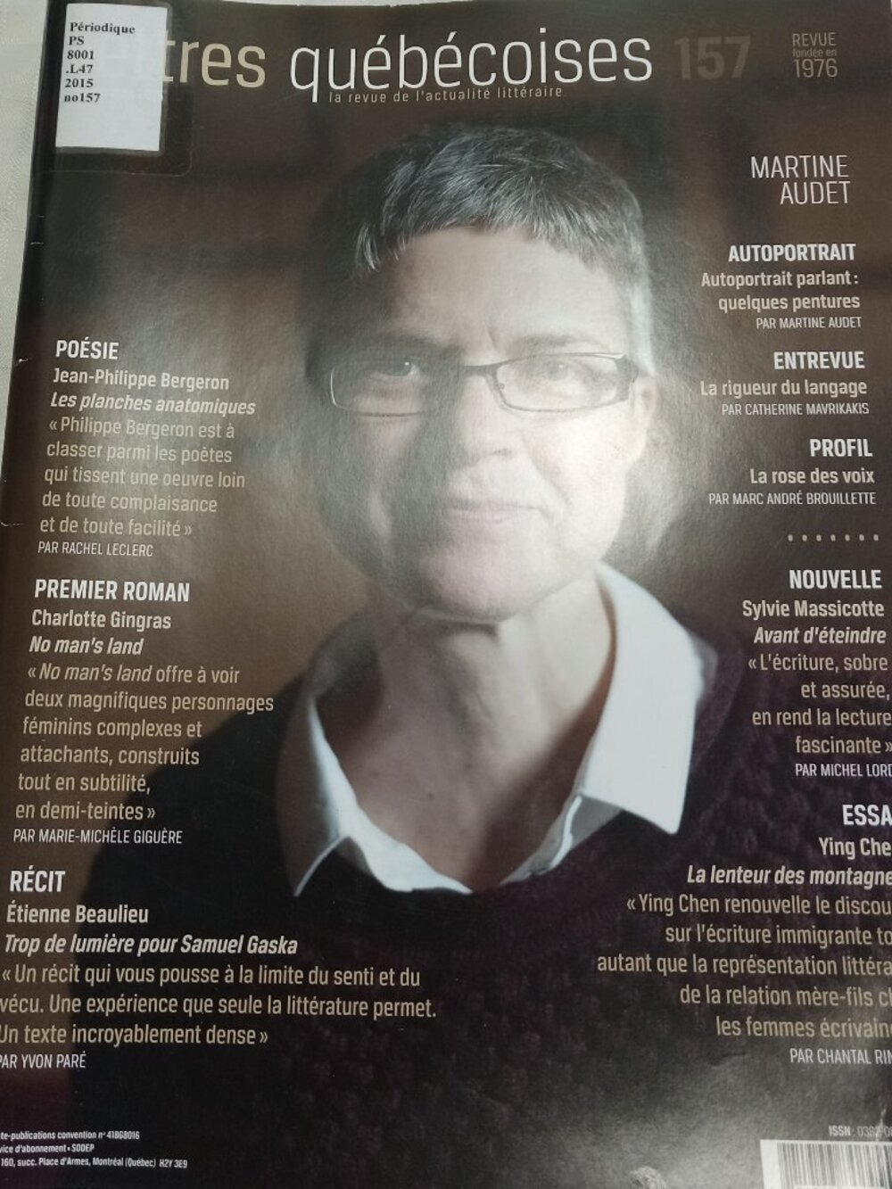 4 "Lettres québécoises" magazines, in French - Picture 1 of 6